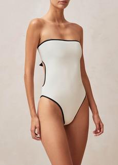 Nima White Swimsuit via Alohas