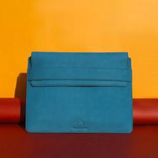 Arm Teal Laptop Sleeve via Funky Kalakar