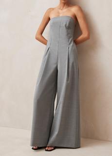 Elisa Grey Jumpsuit via Alohas