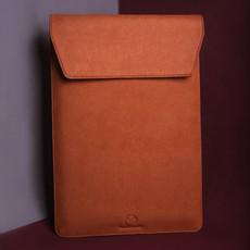 Berik Brown Laptop Sleeve via Funky Kalakar