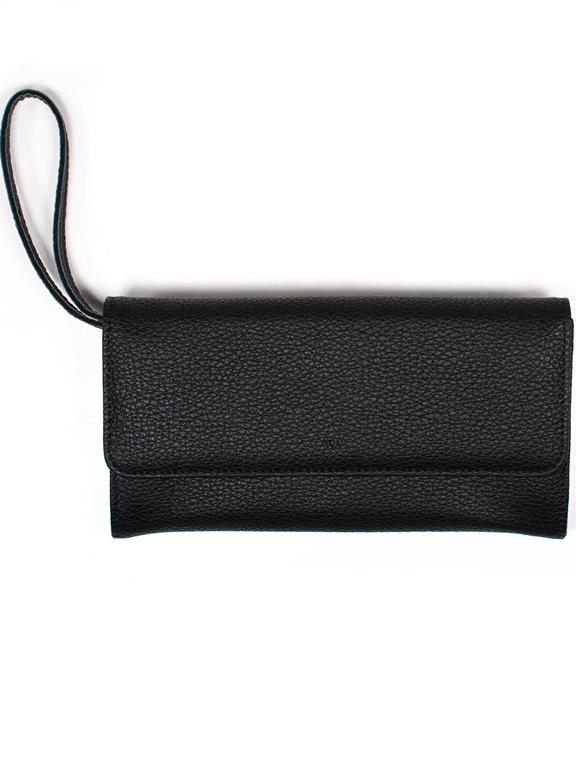 Wallet Continental Pebble Grain Black via Shop Like You Give a Damn